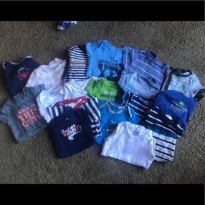 Bundle of 3 month old babies onesies